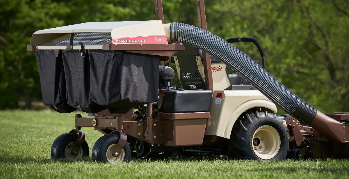 Grasshopper Mowers - FrontMount PowerVac Collection Systems